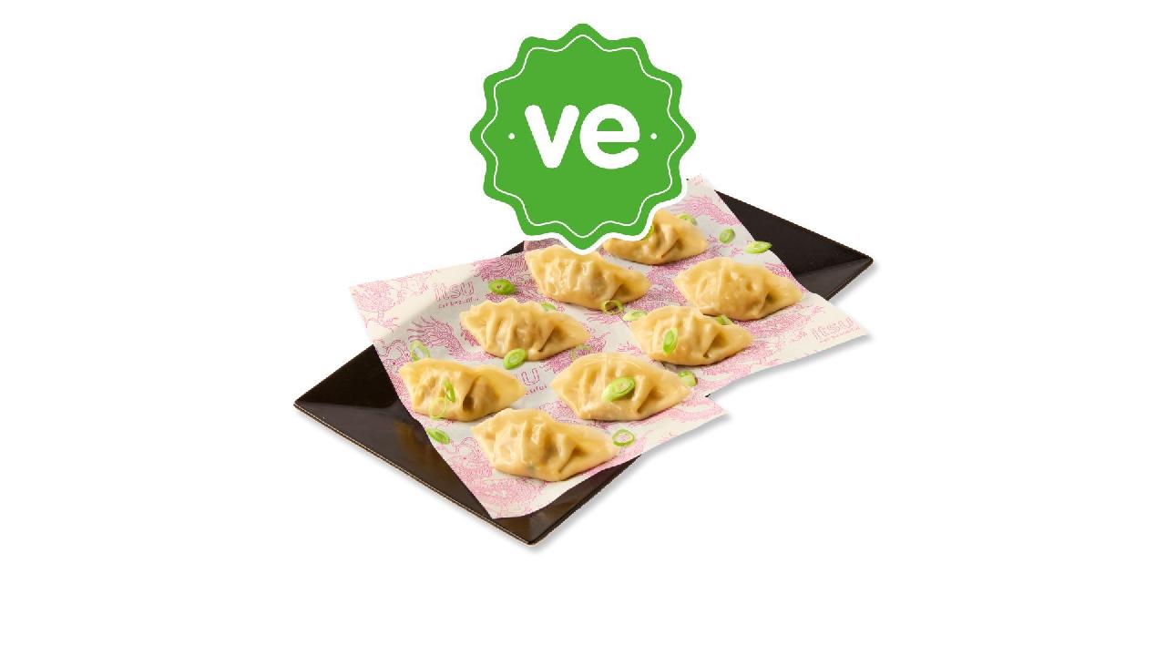 Meal card cover for: vegetable fusion gyoza 