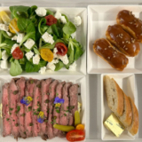 Meal card cover for: 2 x Executive Lunch Tray - Roast Beef Option
