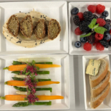Meal card cover for: 2 x Executive Lunch Tray - Vegan Option