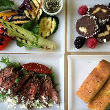 Meal card cover for: 2 x Executive Lunch Tray - Beef Tagliata Option