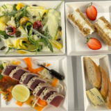 Meal card cover for: 2 x Executive Lunch Tray - Tuna Tataki Option