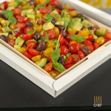 Meal card cover for: Avocado, Cherry Tomato and Black Olives Salad