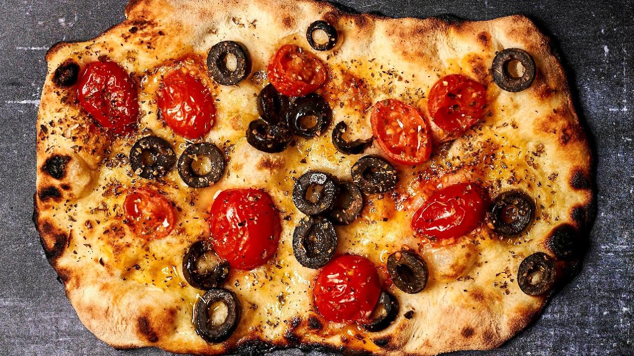 Meal card cover for: Tomato & Olives Bread