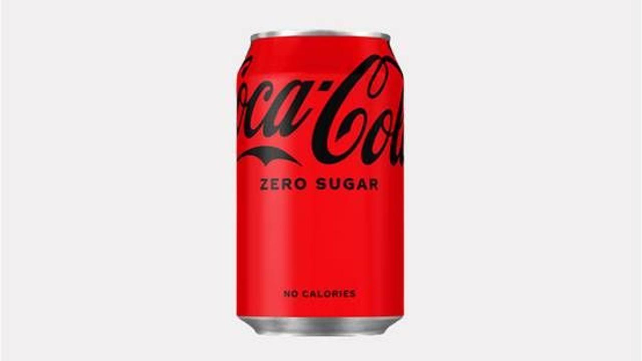 Meal card cover for: Coca Cola Zero