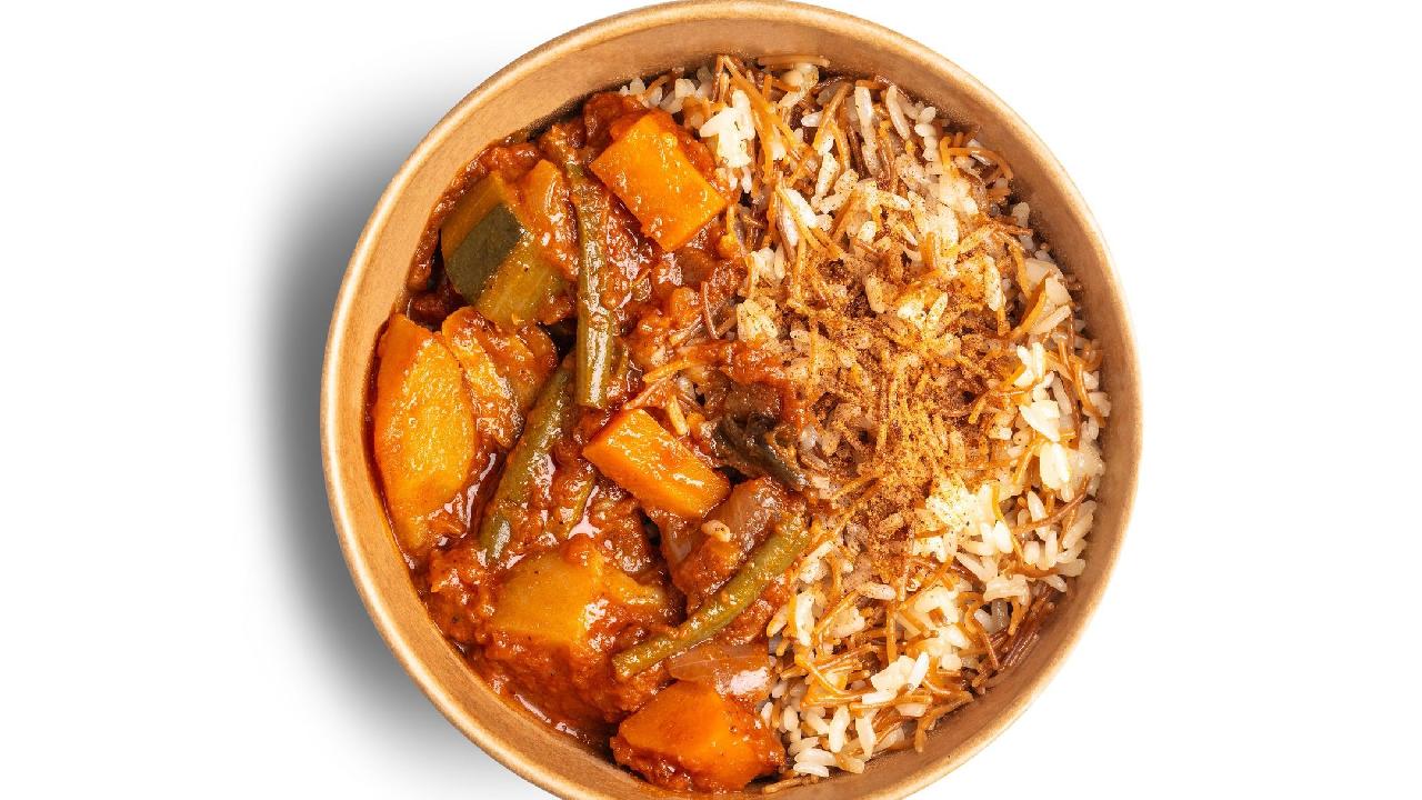 Meal card cover for: Vegetable Stew