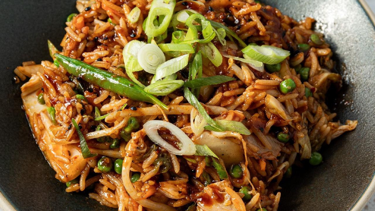 Meal card cover for: Kimchi rice 