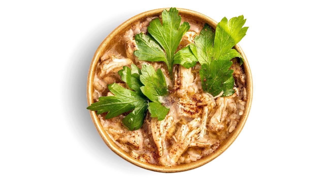 Meal card cover for: Chicken Soup