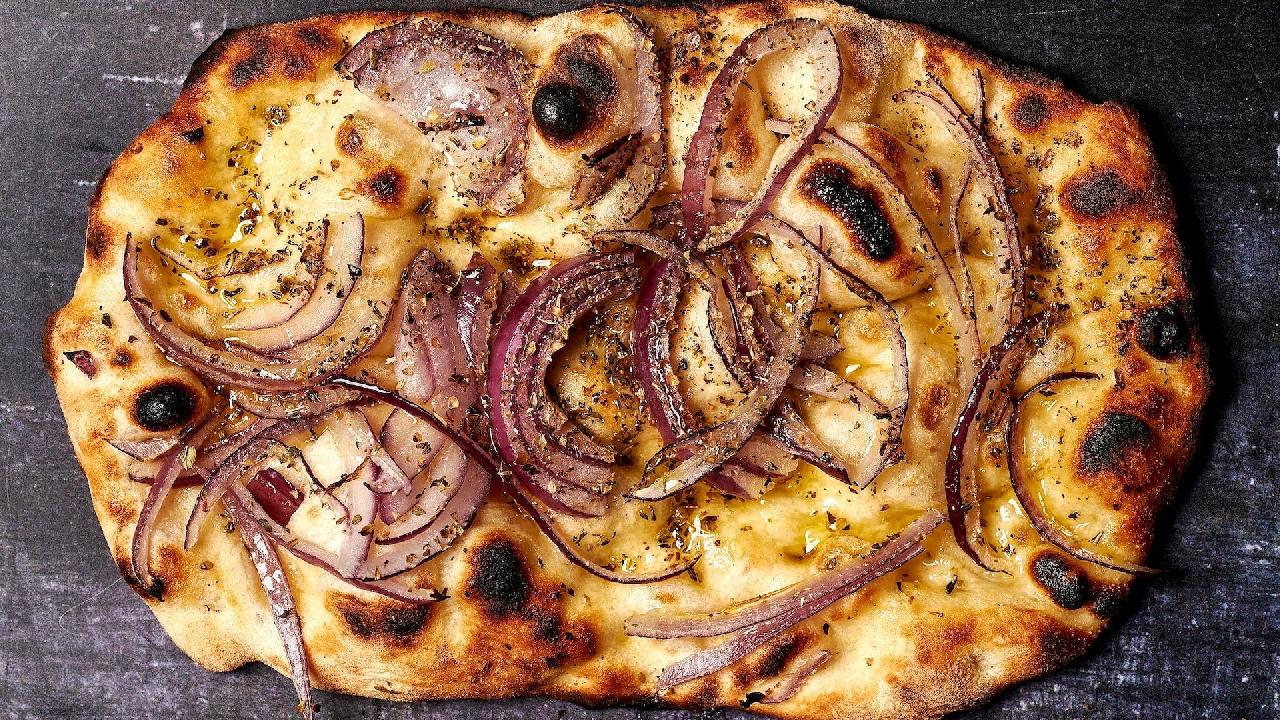 Meal card cover for: Red Onion Bread