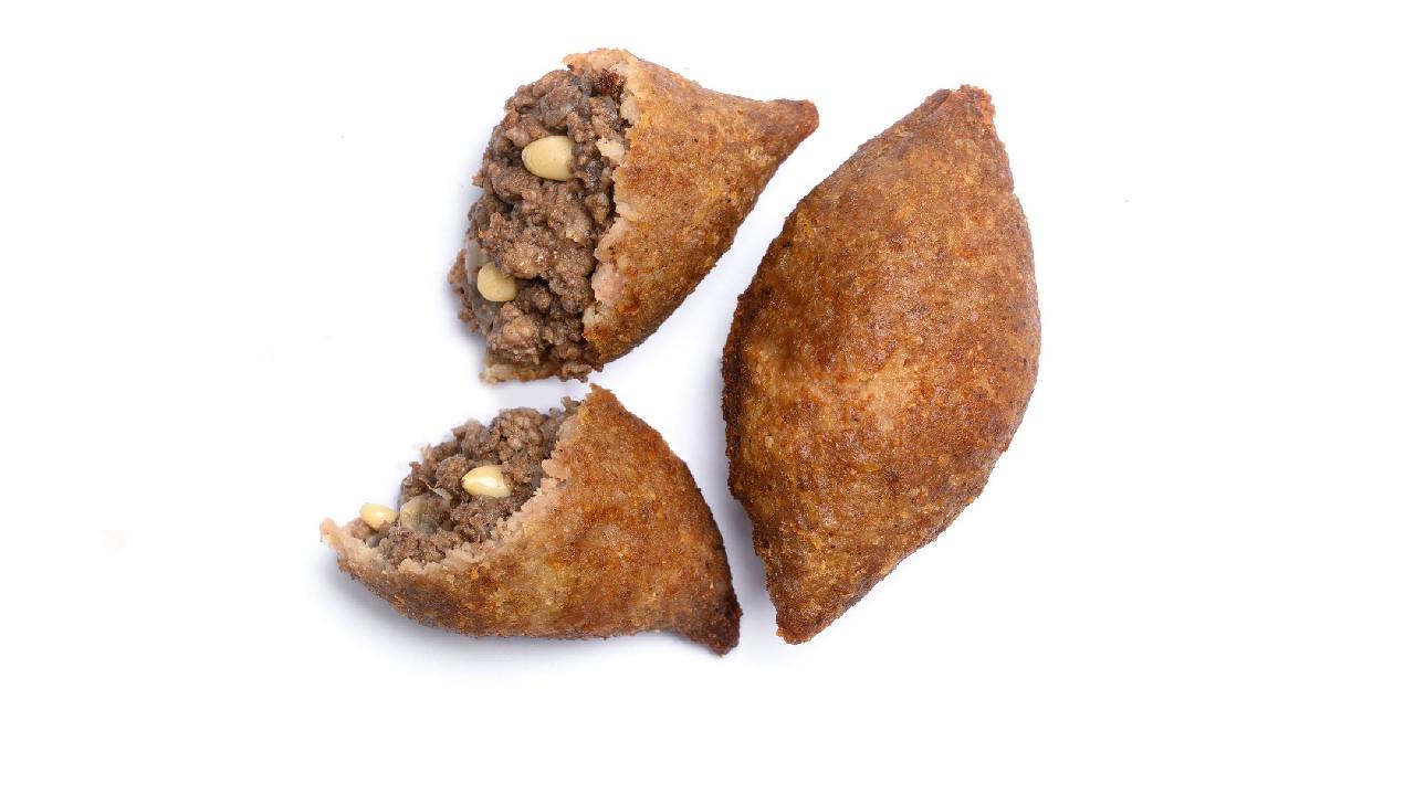 Meal card cover for: Meat Kebbeh (1 Pc)