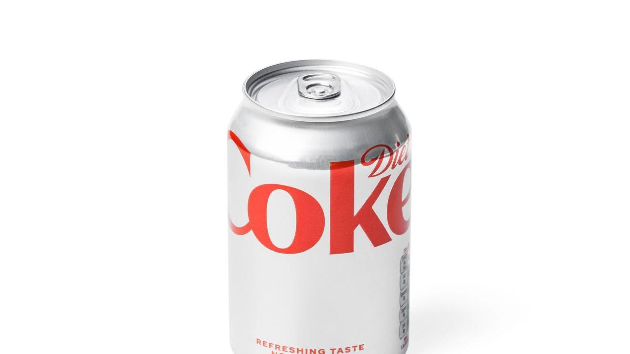 Meal card cover for: Diet Coke