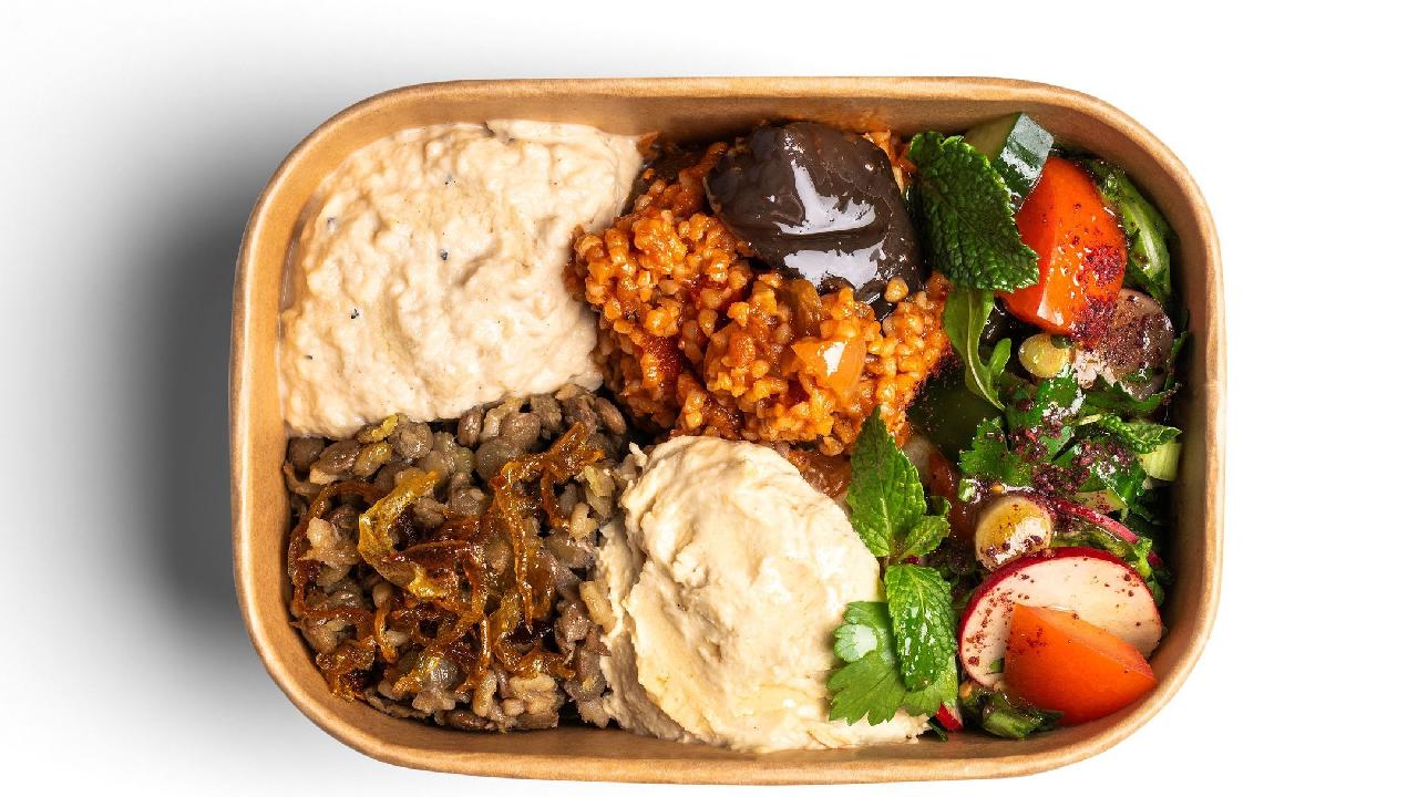 Meal card cover for: Mix Mezze