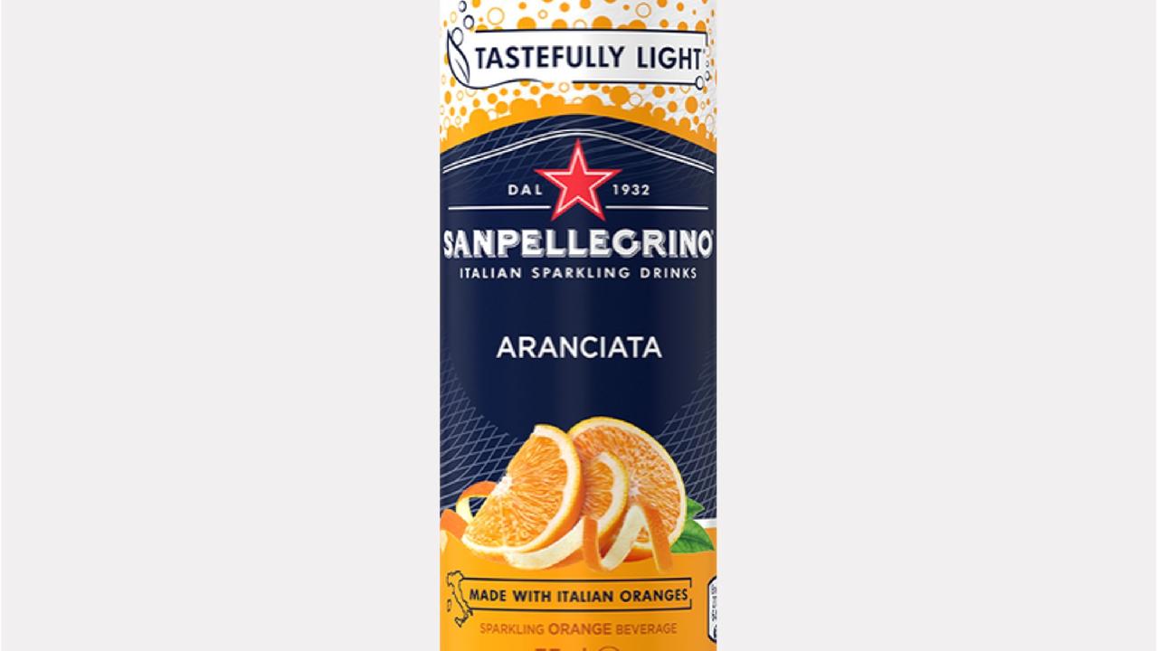 Meal card cover for: Aranciata San Pellegrino
