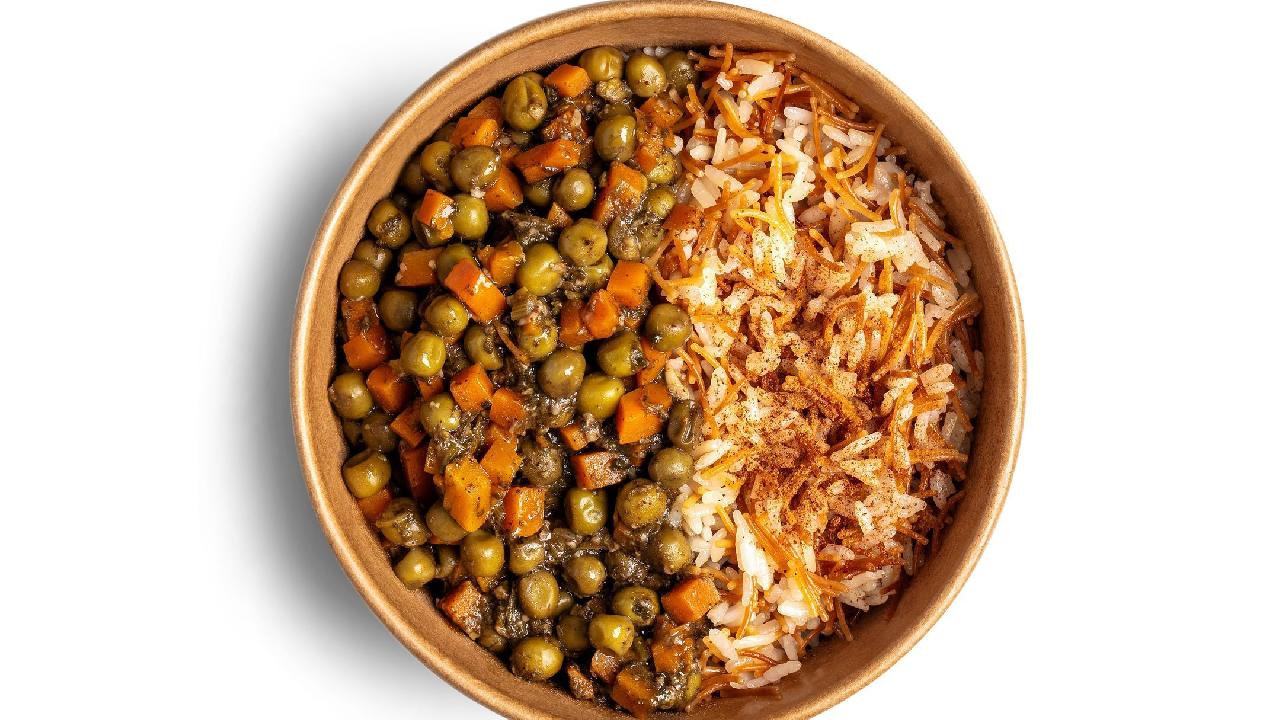 Meal card cover for: Green Pea Stew