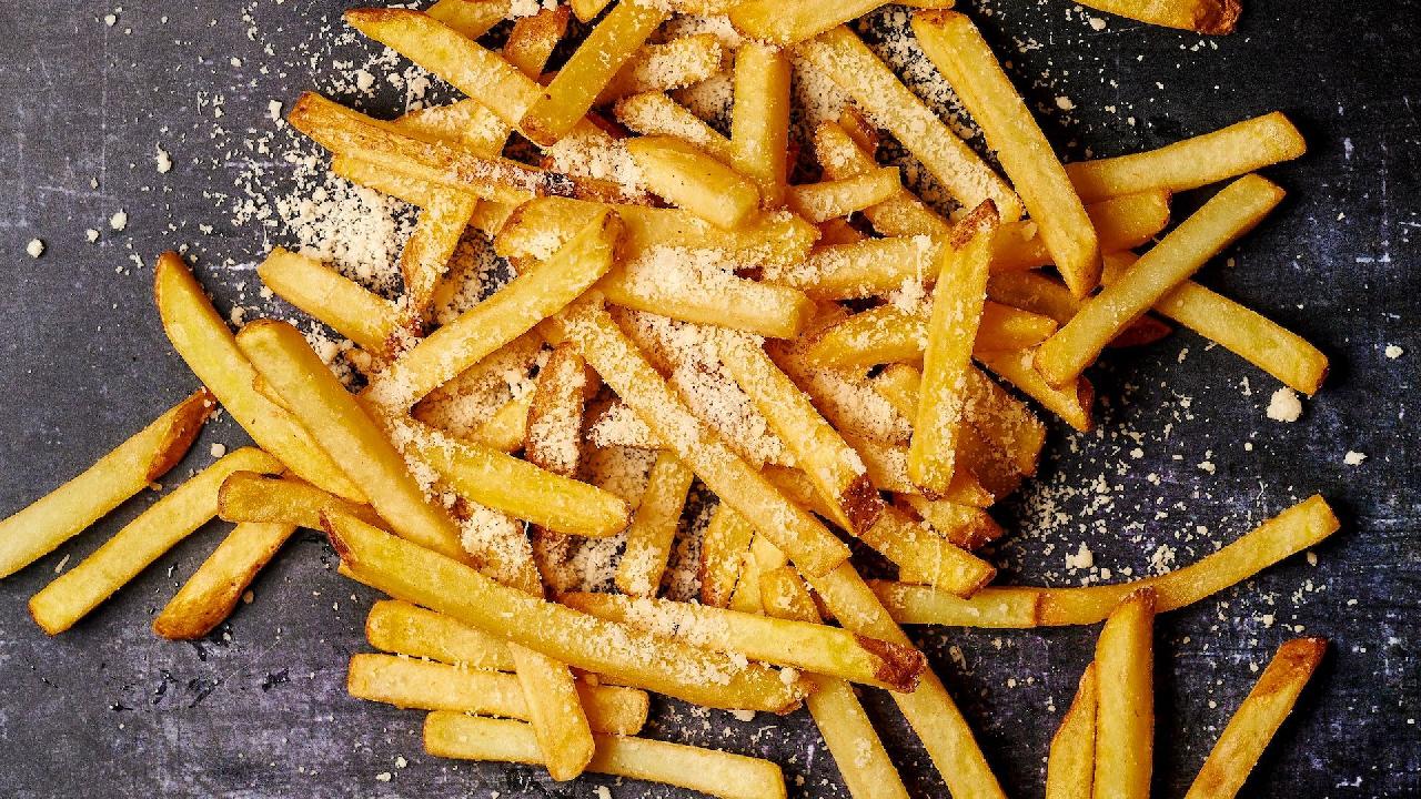 Meal card cover for: Parmesan and Truffle Fries