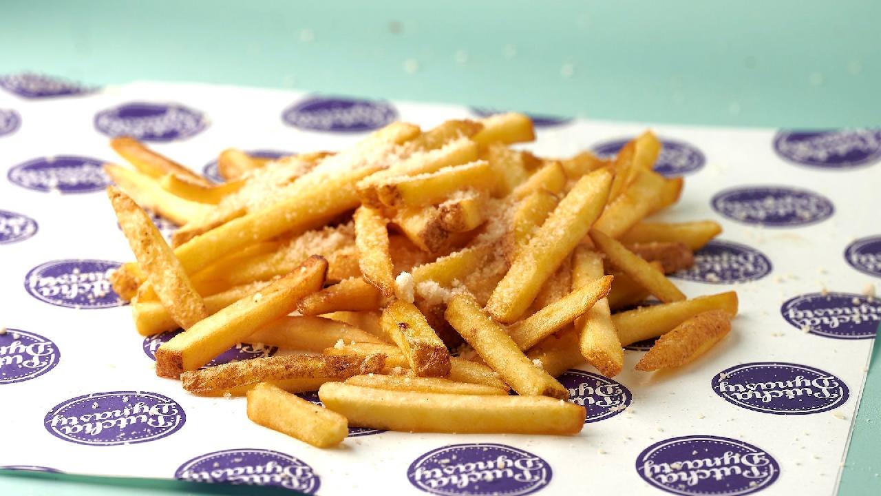 Meal card cover for: Parmesan and Truffle Fries