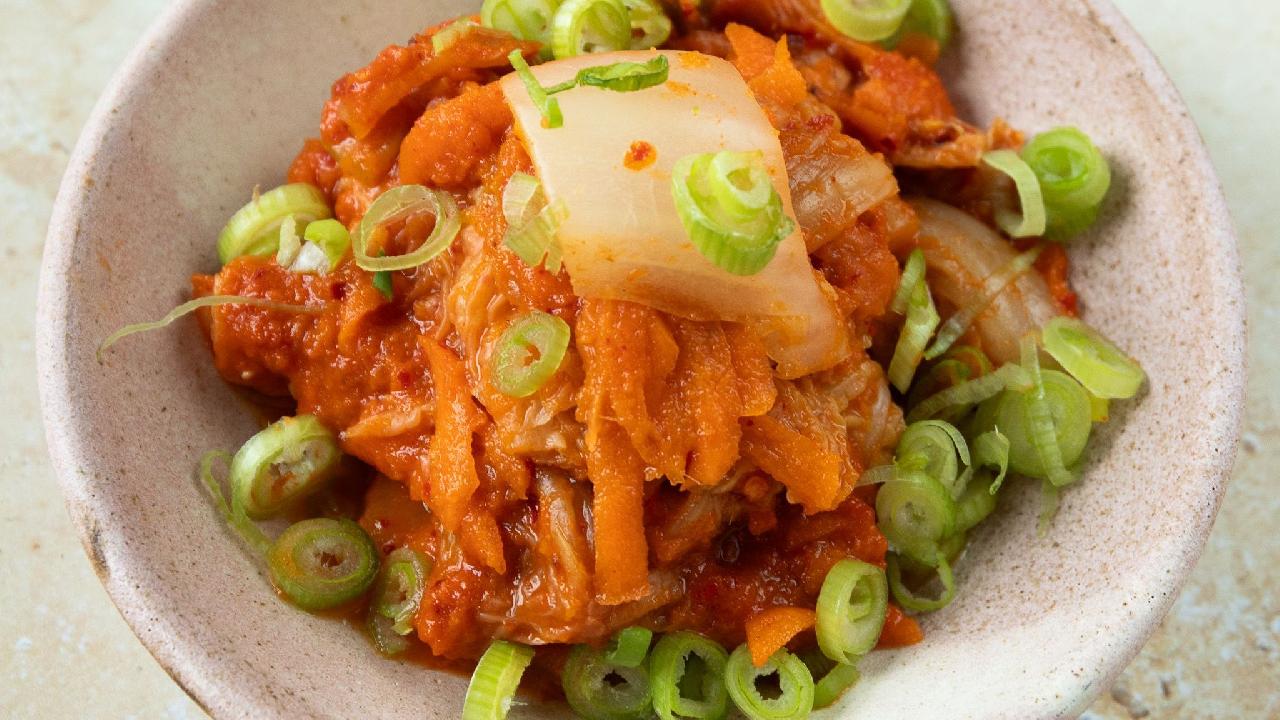 Meal card cover for: Housemade kimchi
