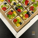 Meal card cover for: Verrine of Fruit Salad