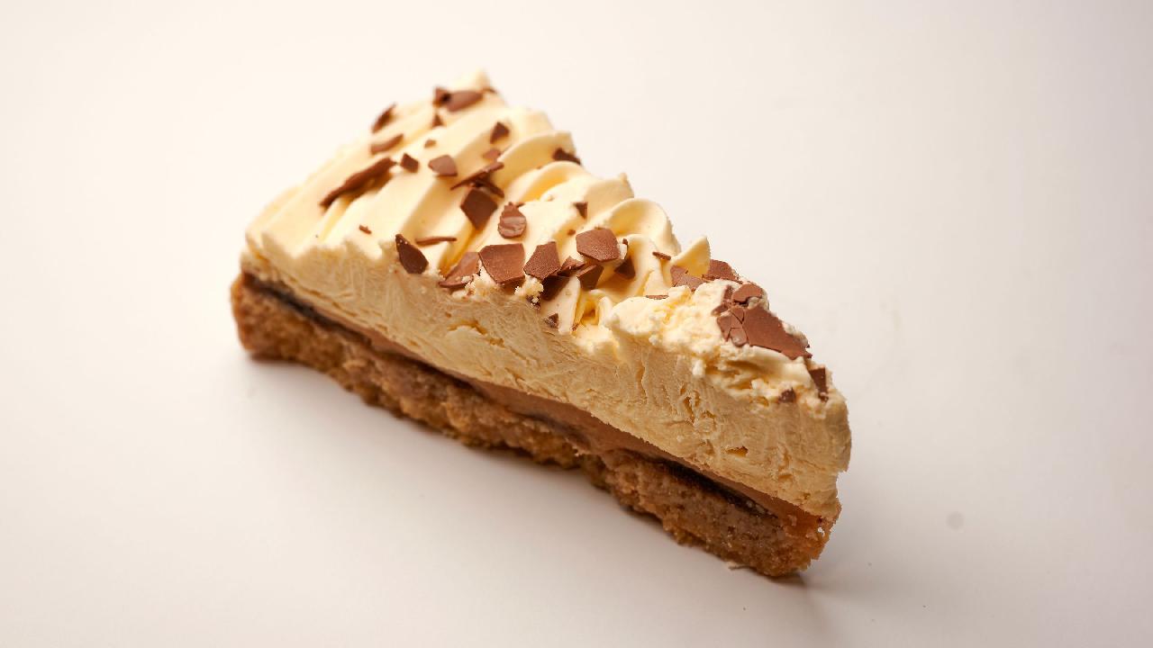 Meal card cover for: Banoffee Pie