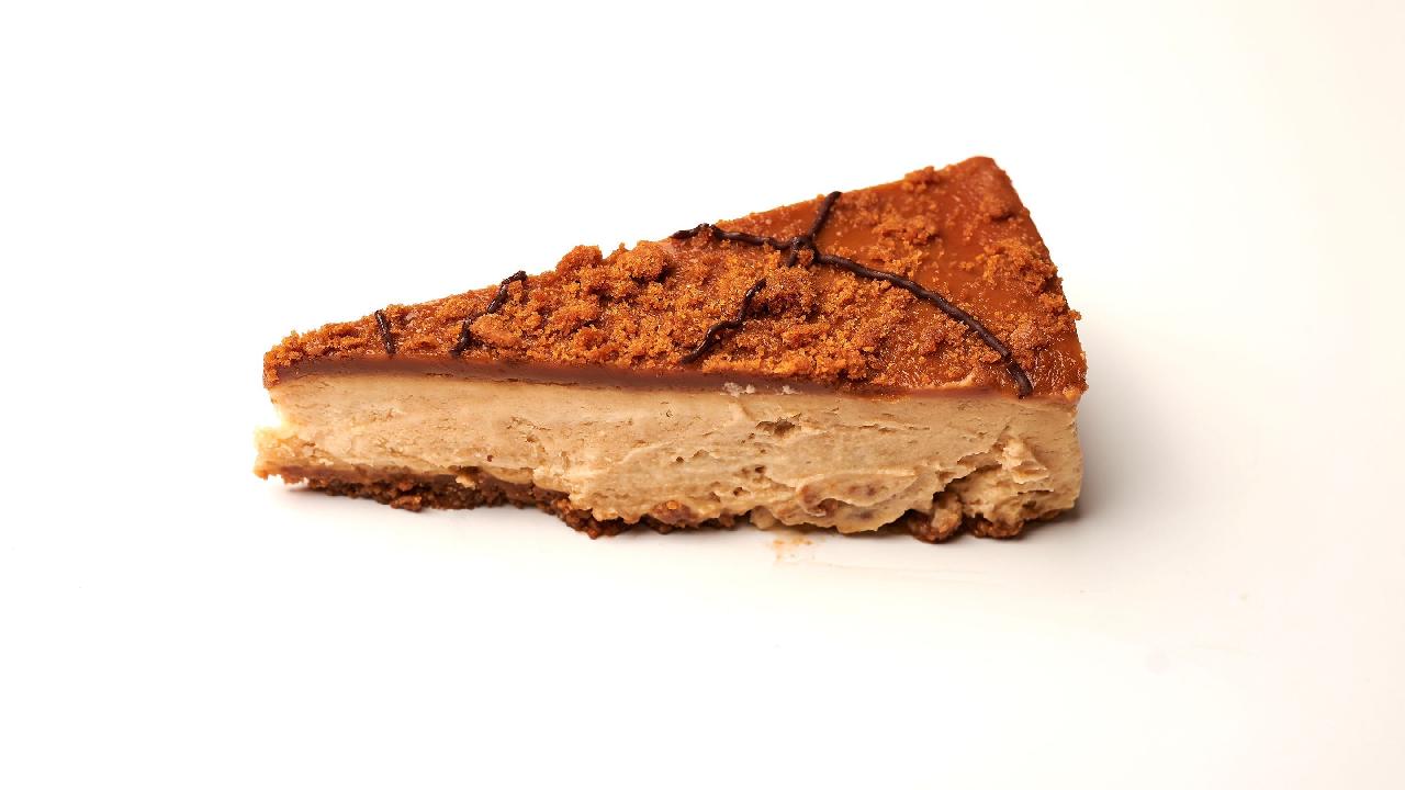 Meal card cover for: Baked Lotus Biscoff Cheesecake