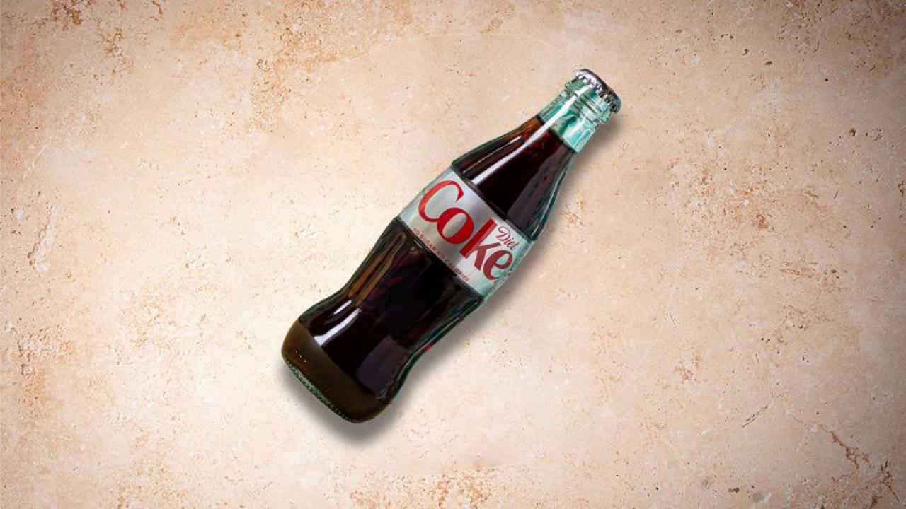 Meal card cover for: Diet Coke 330ml Bottle
