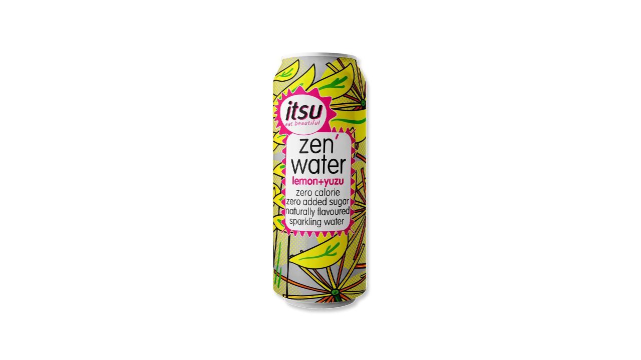 Meal card cover for: lemon & yuzu zen'water 