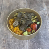 Meal card cover for: LAMB KLEFTIKO BOWL
