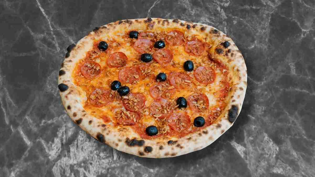 Meal card cover for: Vegan Double Pepperoni