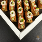 Meal card cover for: Lobster Roll Brioche and Black Garlic Aioli