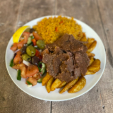 Meal card cover for: VEGAN GYRO BOWL