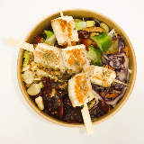 Meal card cover for: Grilled Chicken Skewers Salad Bowl