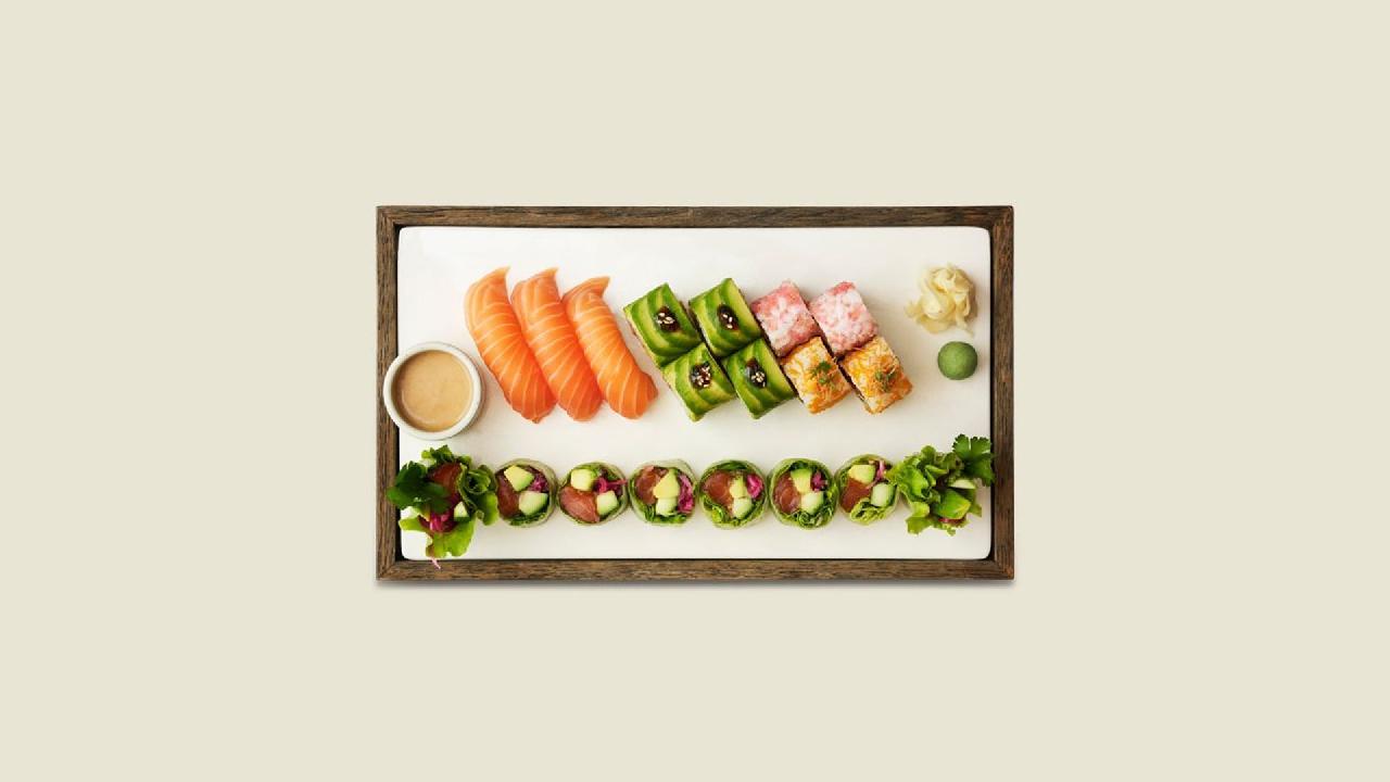Meal card cover for: Salmon & Friends