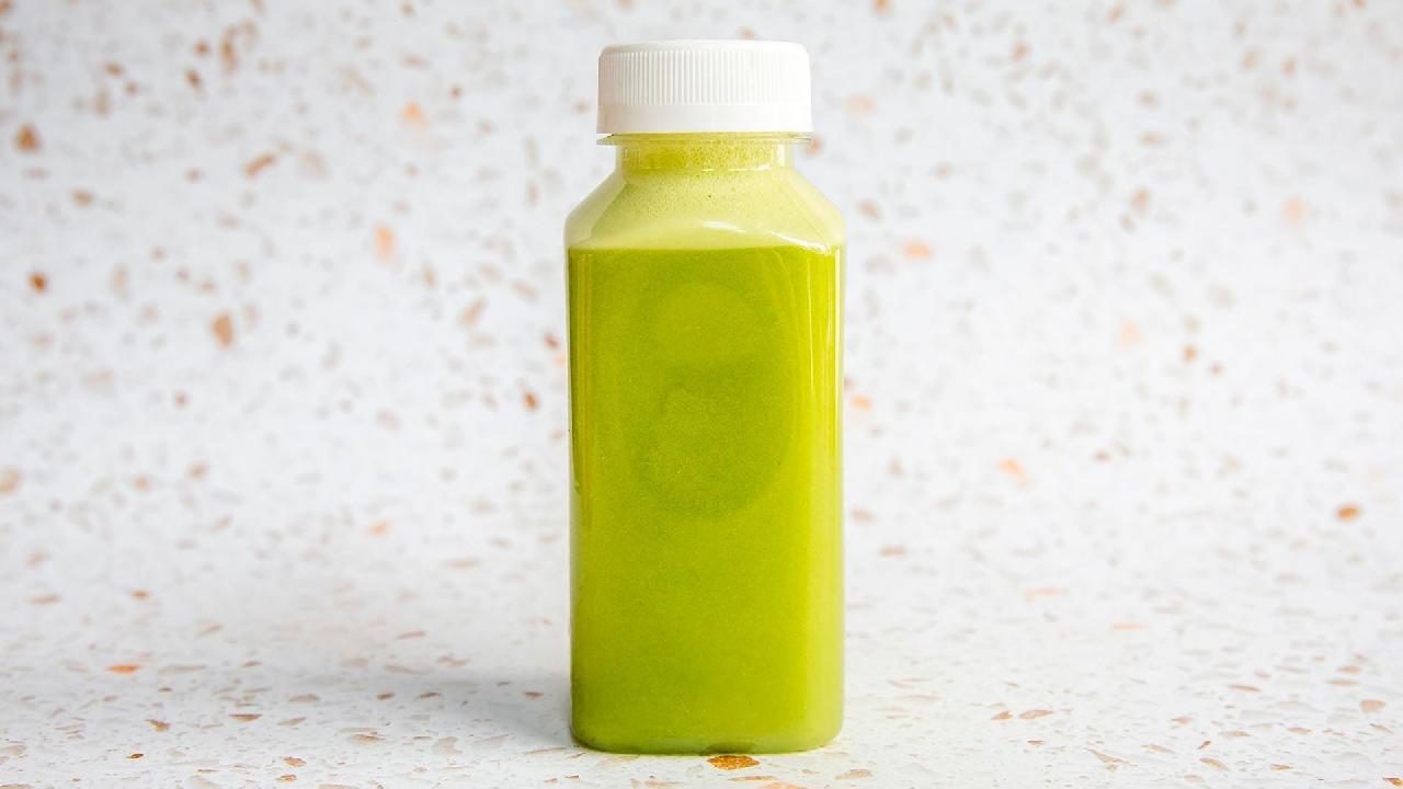 Meal card cover for: Green juice 