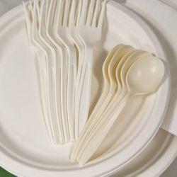 Meal card cover for: CAT Cutlery and Napkins CAT