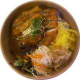 Meal card cover for: Chicken Katsu Curry