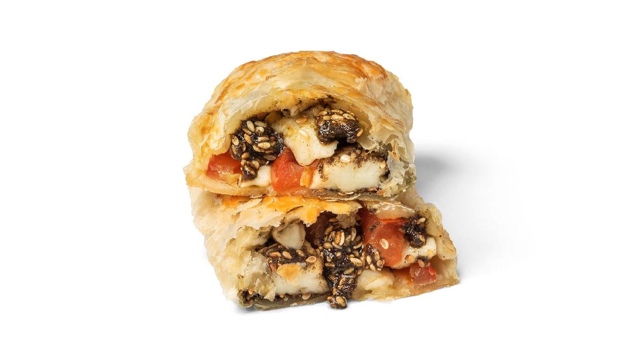 Meal card cover for: Halloumi & Za'tar Pastry 