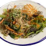 Meal card cover for: Japchae