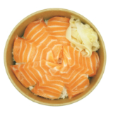 Meal card cover for: Salmon Don