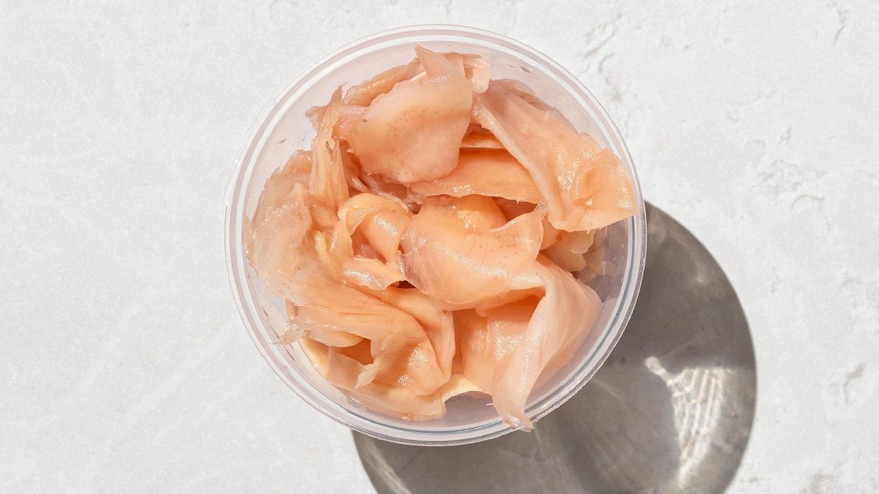 Meal card cover for: Pickled Ginger Side