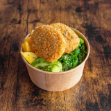 Meal card cover for: Pumpkin Korokke Bowl