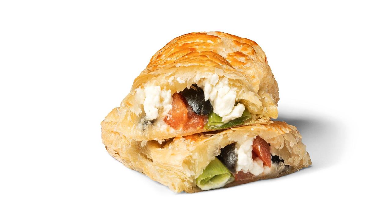 Meal card cover for: Feta & Olive Pastry 