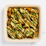 Meal card cover for: Amba Chicken + Green Tahini (Main - 6 Portions)