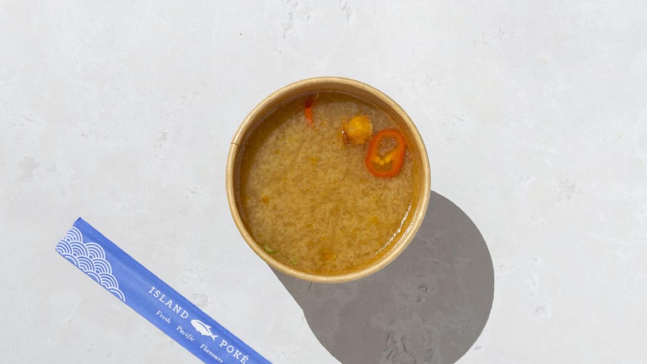 Meal card cover for: Miso Soup