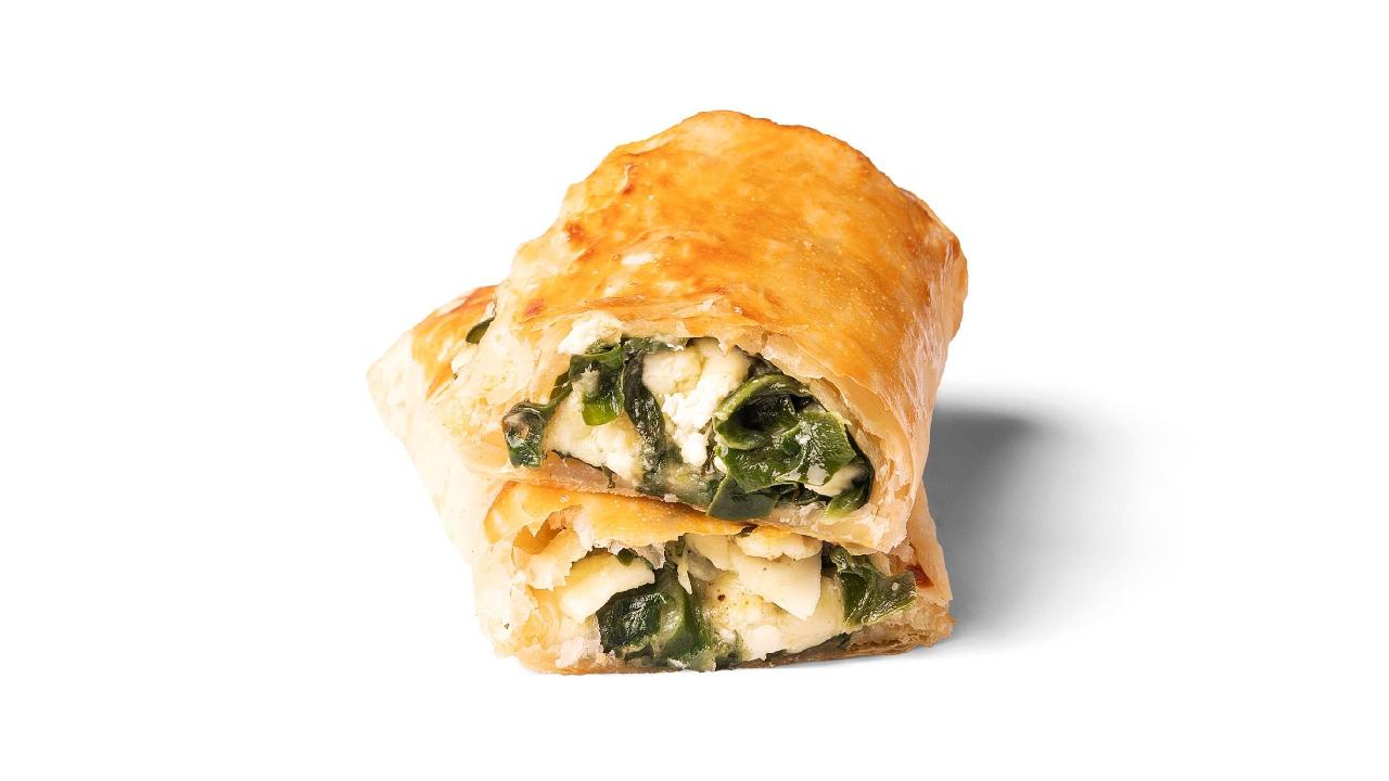 Meal card cover for: Spinach & Cheese Pastry  