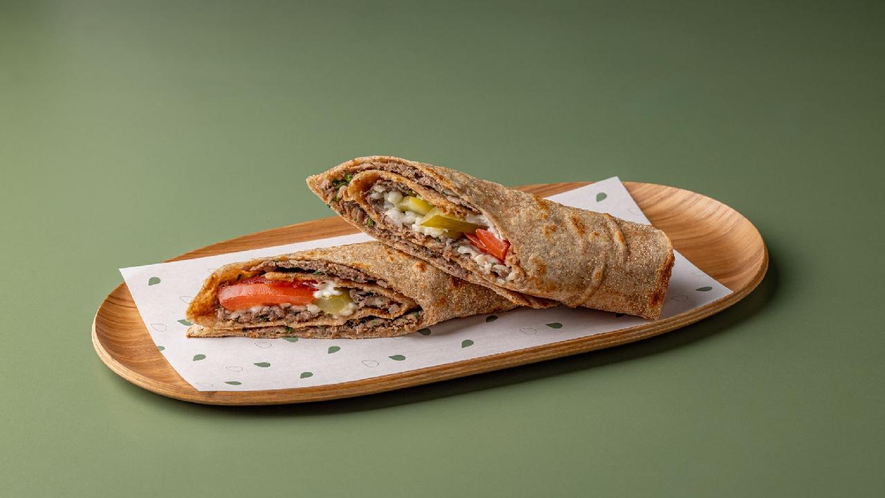 Meal card cover for: Kafta and Cheese Wrap