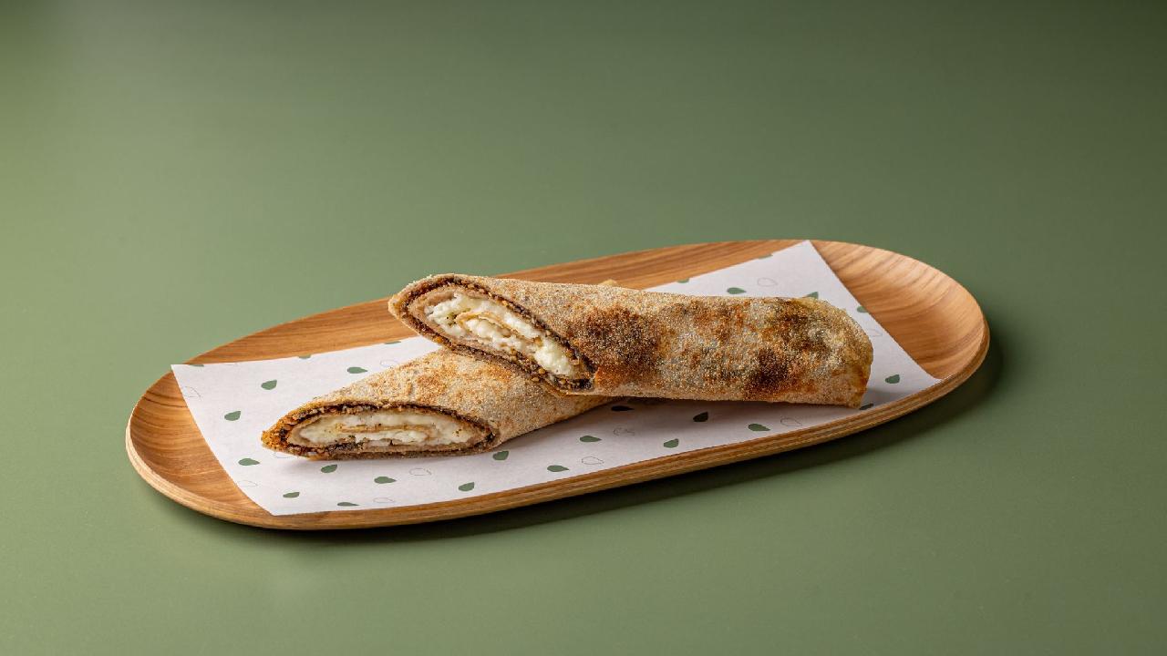 Meal card cover for: Zaatar and Cheese Wrap