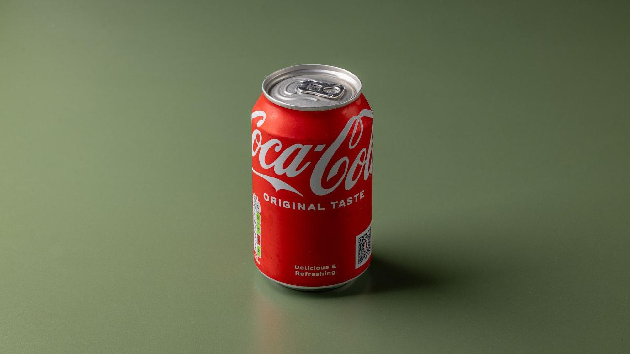 Meal card cover for: Coca Cola Regular