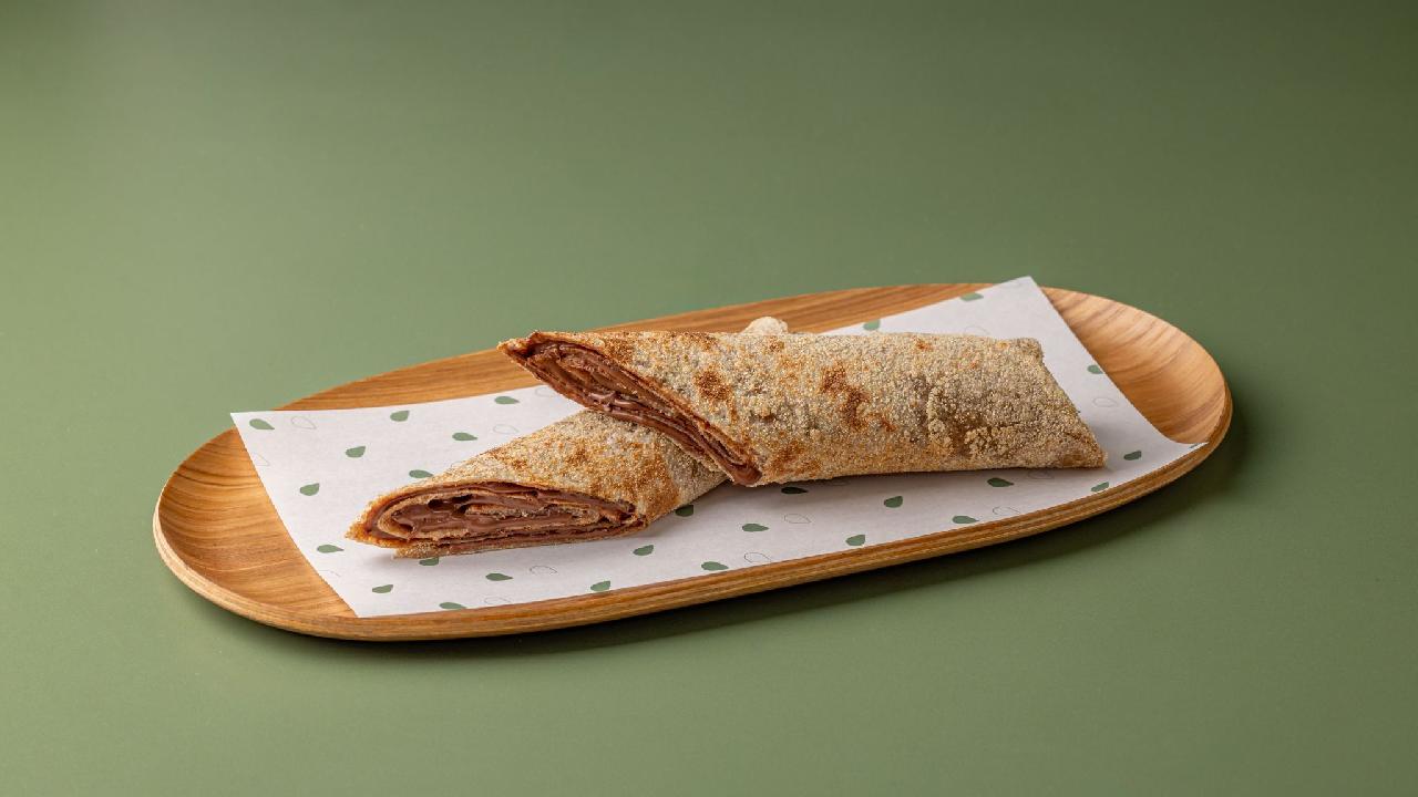 Meal card cover for: Nutella Wrap