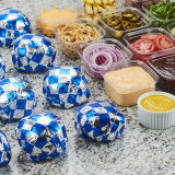 Meal card cover for: BUILD YOUR OWN BURGER BAR (serves 12)
