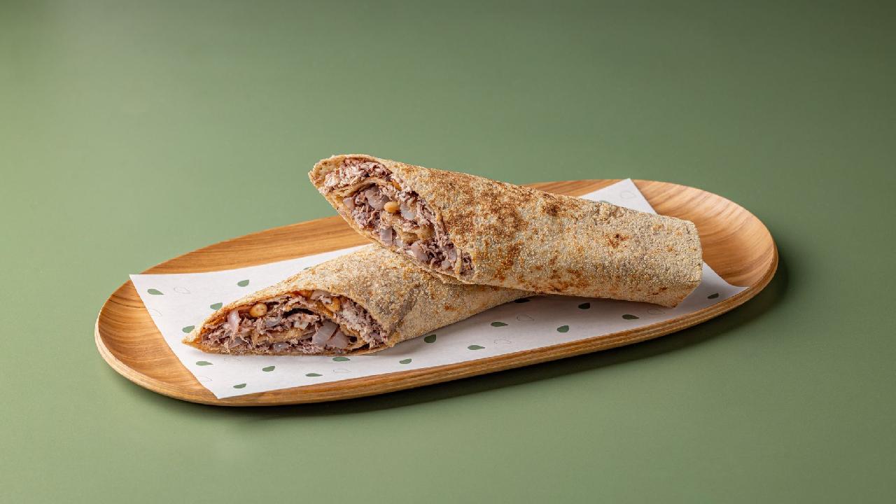 Meal card cover for: Chicken Sumac Wrap