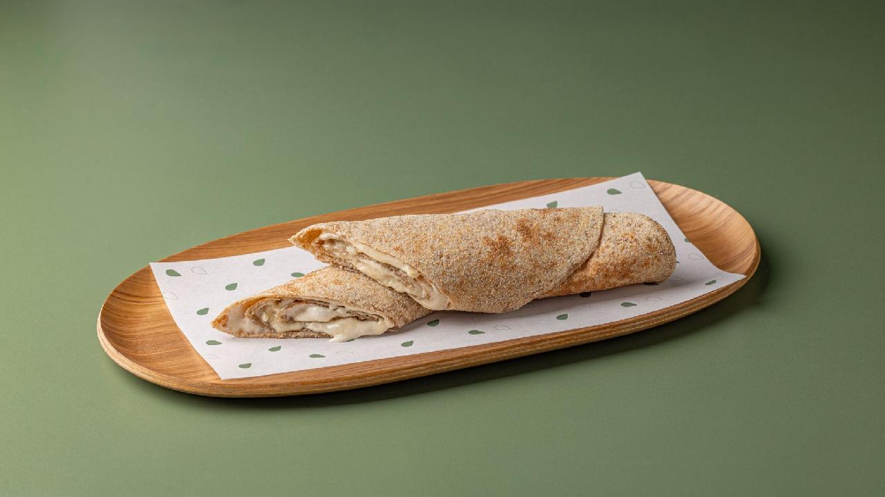 Meal card cover for: Halawa and Cheese Wrap